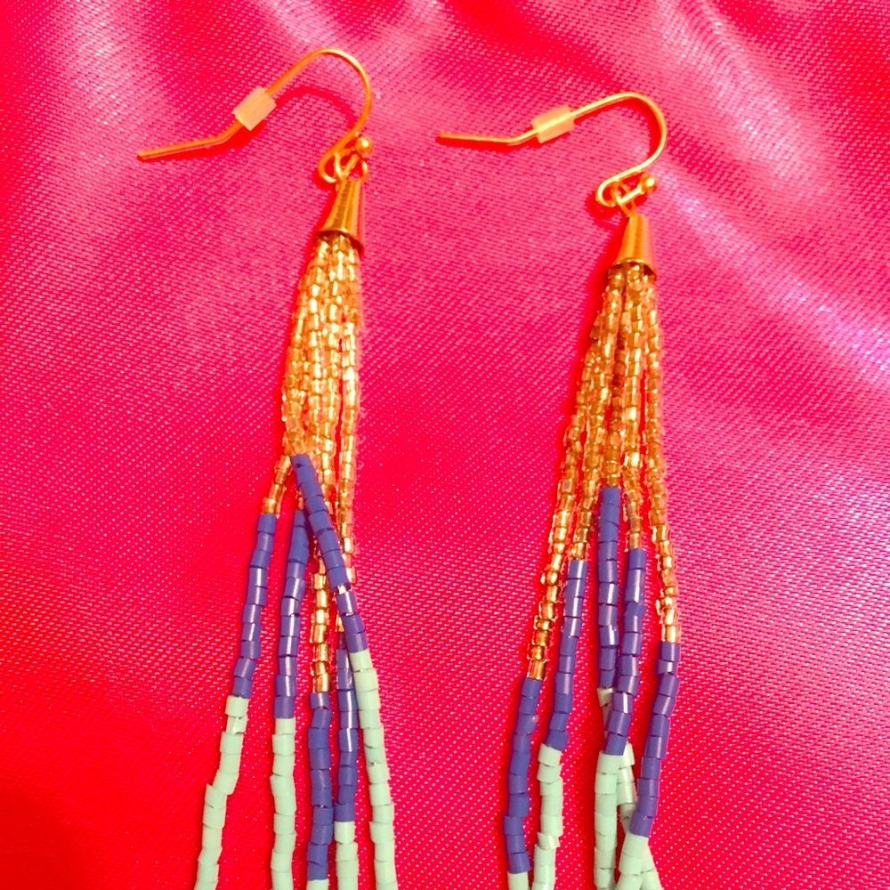 Long earrings